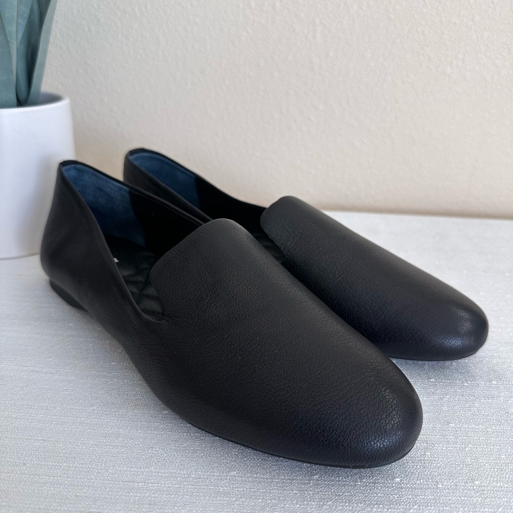 New Birdies Black Soft Leather Casaul Comfy Loafers Women’s 8